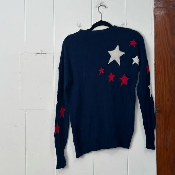 Vineyard Vines Cashmere Sweater USA Stars XS - Picture 4 of 4